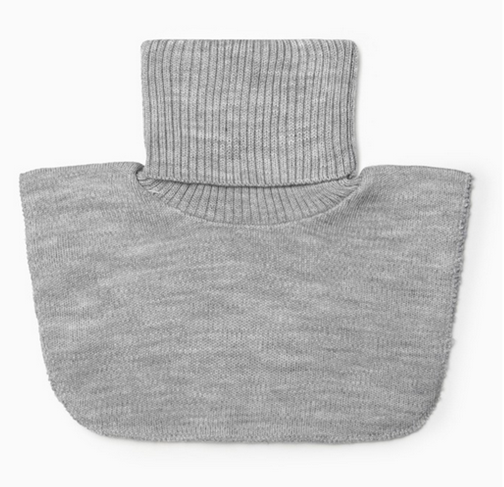 Манишка детская, цвет св.серый, р. 50/ 9925348 Прикиндер