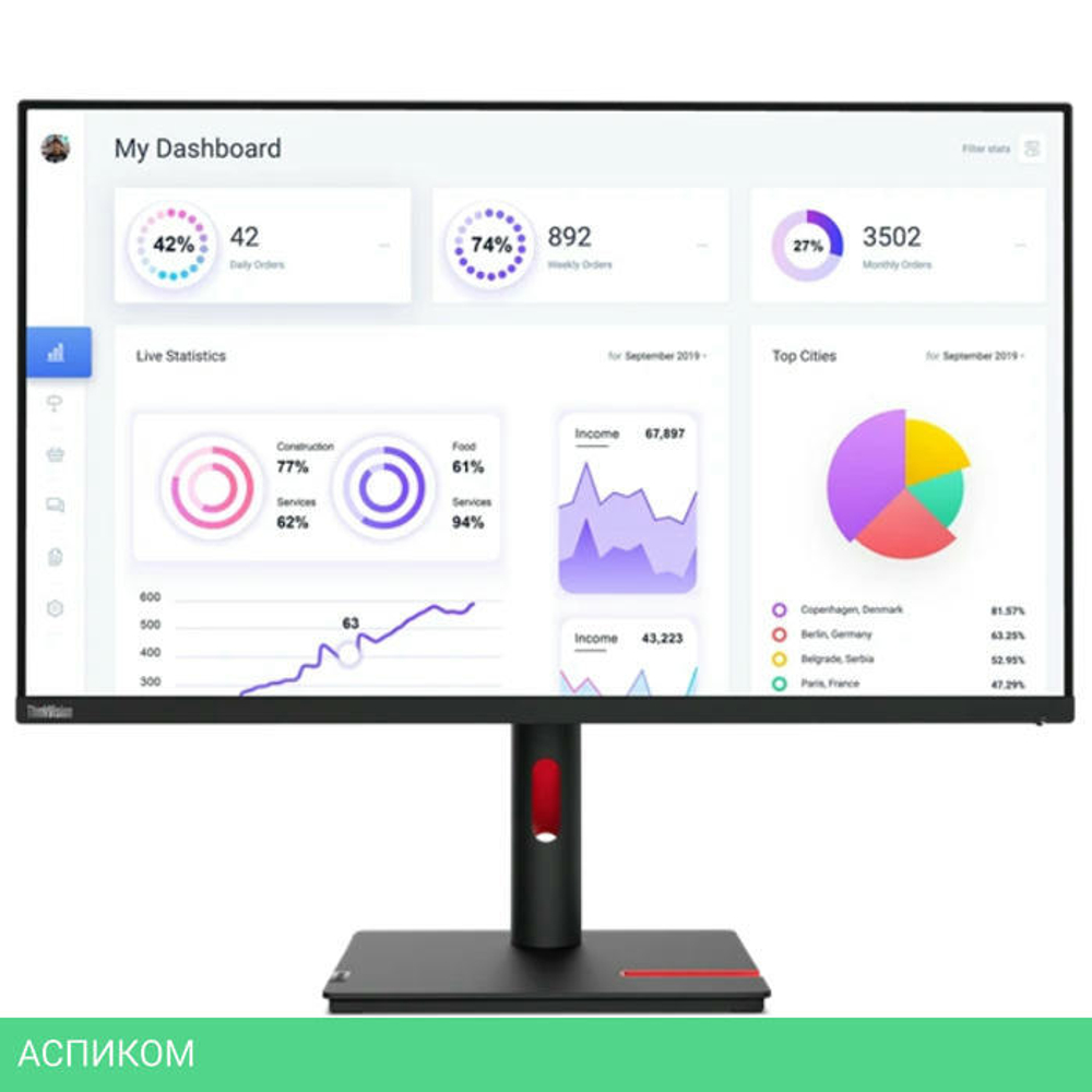 Монитор Lenovo 63D2GAT1EU