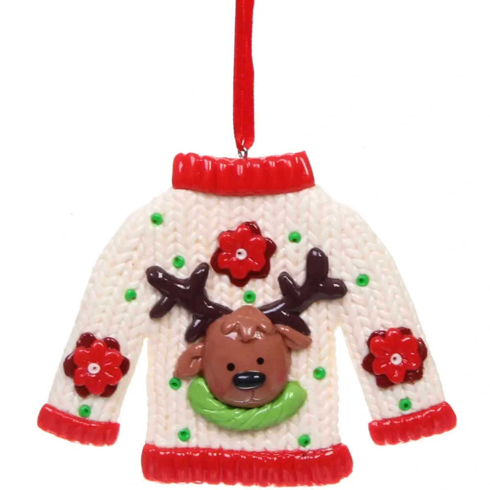 Подвеска Сandy «Новогодний свитер» 10*8 см, в ассортименте