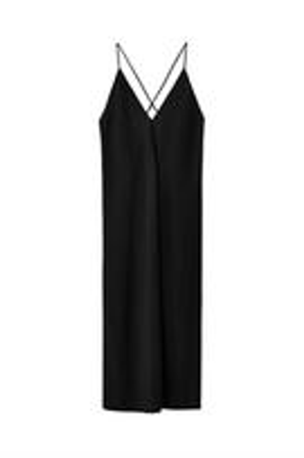 ZARA САНДАЛИИ НА ПЛОСКОЙ ПОДОШВЕ С РЕМЕШКАМИ ИЗ КОЖИ, ЧЕРНЫЙ