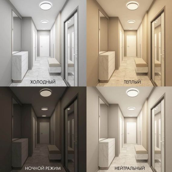 Потолочный светодиодный светильник Denkirs Plato DK6511-WH