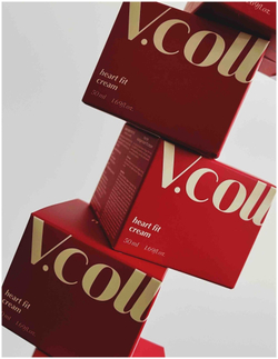 Укрепляющий крем на основе растительного коллагена Manyo VCollagen Heart Fit Multi Cream 50 мл.
