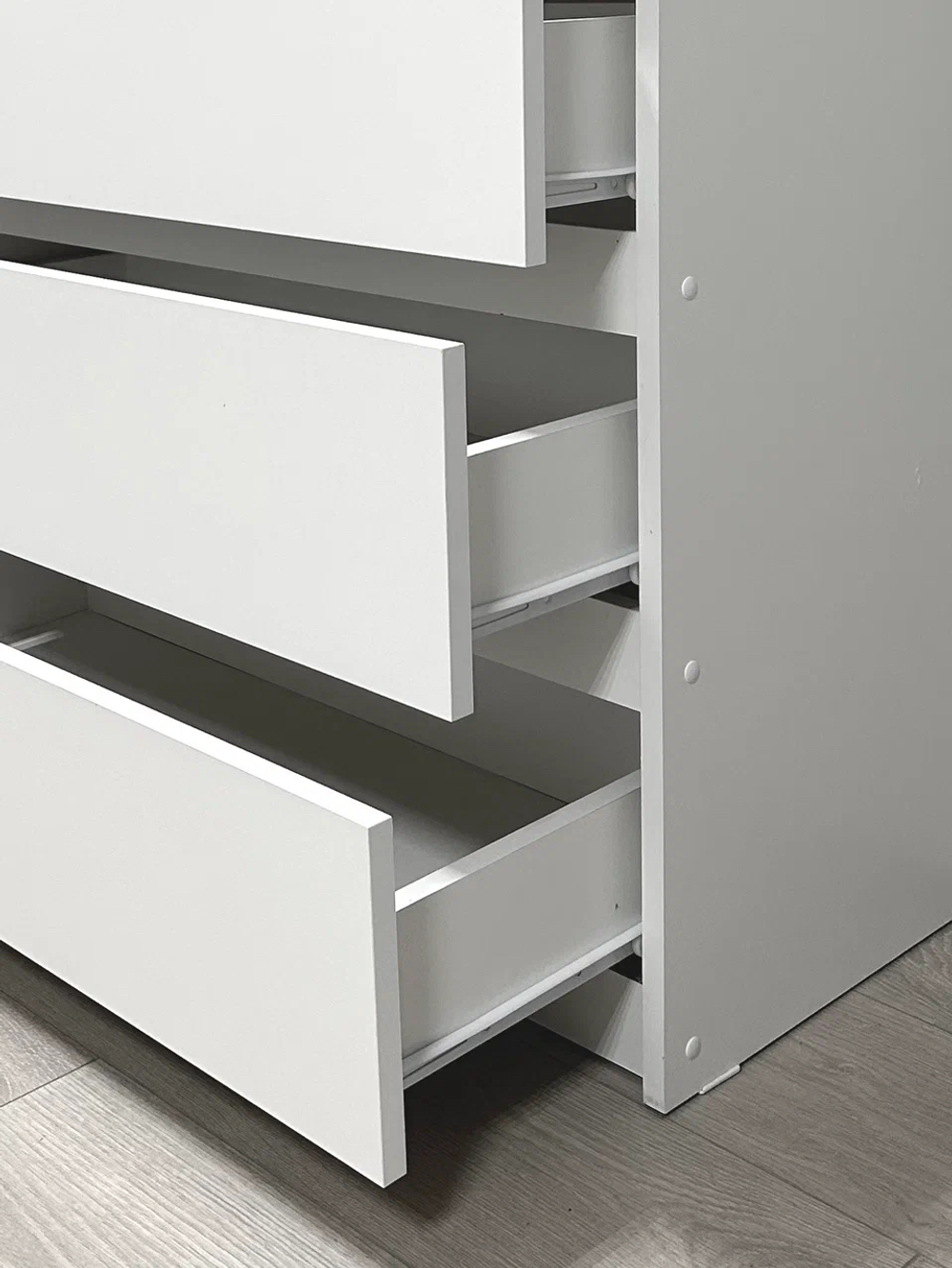 Комод 6 ящиков «Денвер» Белый