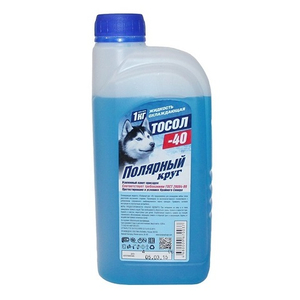 Жидкость охлаждающая "Тосол Полярный круг" А-40М 1 кг (канистра)