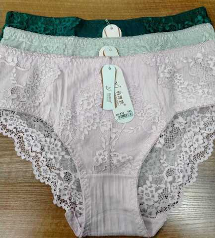 Трусы х/б кружева (46-54) 639