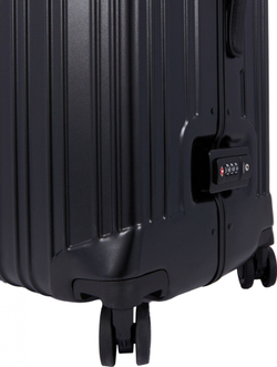 Чемодан Piquadro PQ-LM (BV4428PQLM/NO) 51x75x28см 82л. поликарбонат/натур.кожа черный матов.