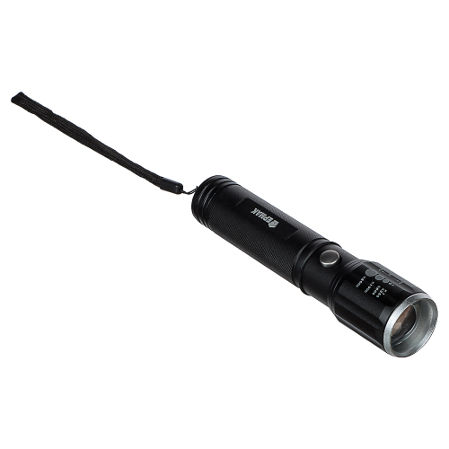 ЕРМАК Фонарь металлический XP-E LED, 3xAAA, алюминий, 15,5x3 см
