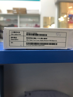 Дисплей в сборе с тачскрином и рамкой для Xiaomi Redmi Not 12S чёрный Оригинал