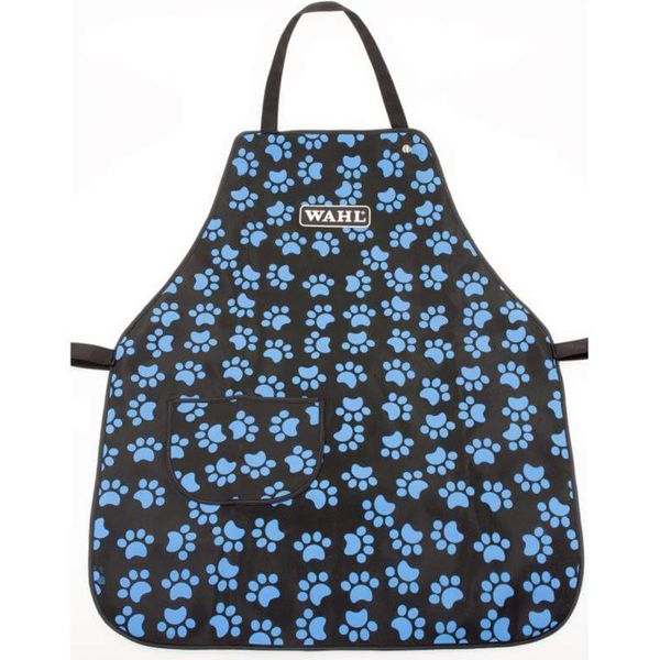 Фартук с лапами Wahl Logo Aprons pocket, black/turquoise (0093-6310)
