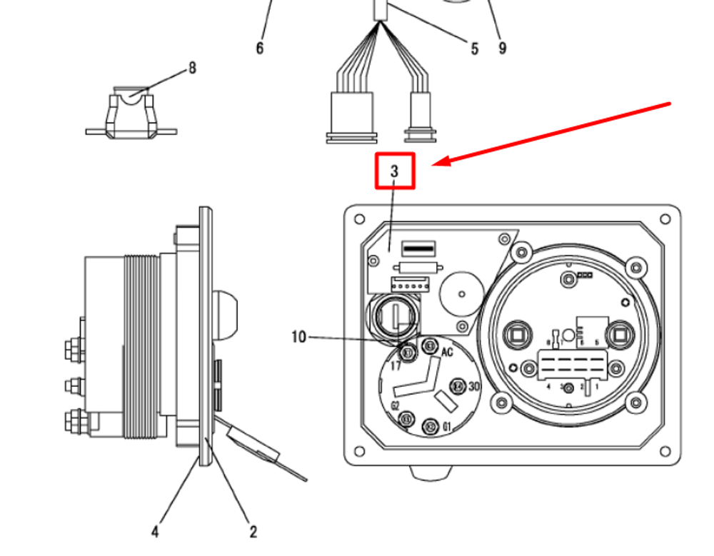129271-91132 CIRCUIT, PANEL B
