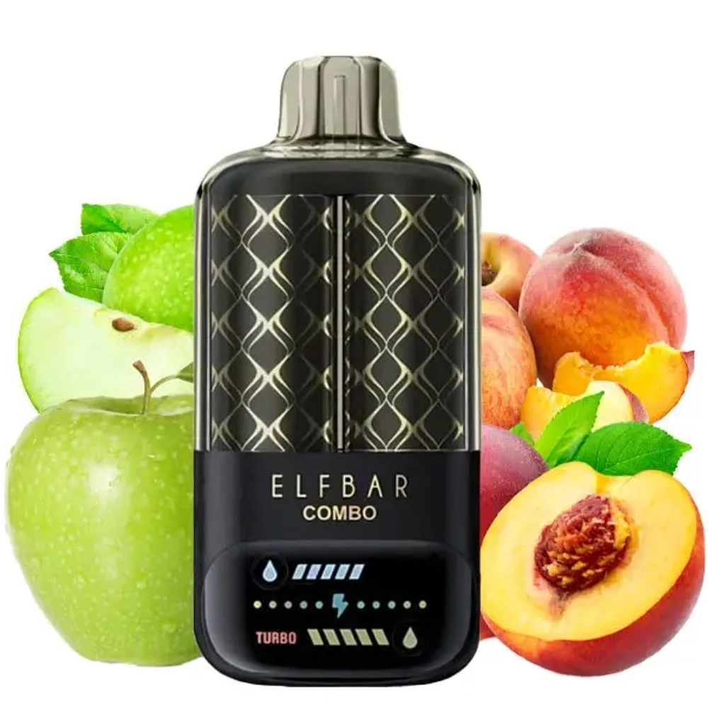 Elf Bar COMBO 25000 - Apple Juicy Peach (5% nic)