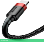 Кабель Baseus Cafule 1m Red/Black (CALKLF-B19)