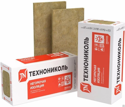 Утеплитель плиты минераловатные ТЕХНОЛАЙТ ЭКСТРА 1200х600х100 (4,32м2=0,432м3)6 шт, плотность 30-40 кг/1м3