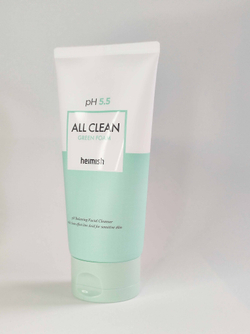 Heimish Гель для умывания слабокислотный All Clean Green Foam pH 5.5 для чувствительной кожи 150 ml