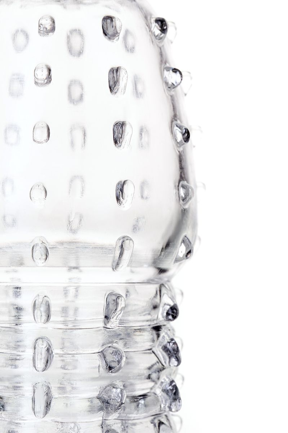 Прозрачная закрытая насадка на пенис TOYFA A-Toys - 15,2 см. (Цвет: прозрачный)