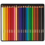 Карандаши цветные 24цв. Гамма Классические, метал. пенал