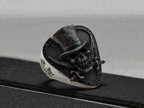 Кольцо серебряное Pirate Rag AZR-099