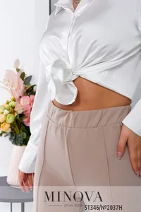 Брюки 2037Н-капучино Minova