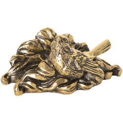 Держатель для салфеток Птичка Бронза