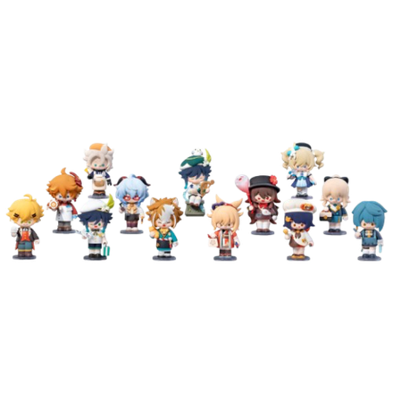 Рандомная Фигурка Pop Mart Genshin Impact Dress Up Dream Chibi Series Blind box