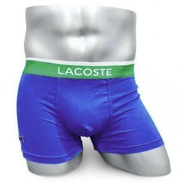 Мужские трусы боксеры синие Lacoste Underwear