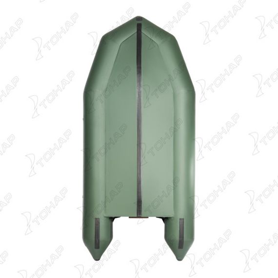 Лодка Тонар Капитан Т310 (киль+пол) зеленая