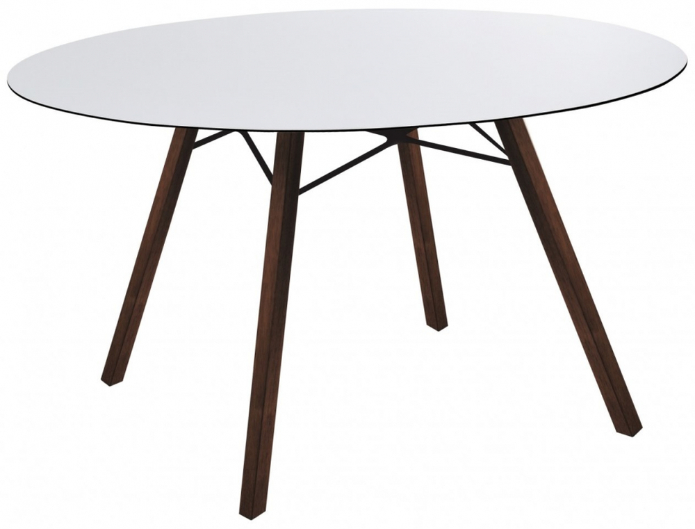 Стол ламинированный обеденный Papatya Wox Iroko