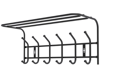 Вешалка настенная ВП6М (ВП6М/Ч черный)