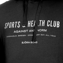 Мужская кофта теннисная Björn Borg STHLM Hoody Men - Black