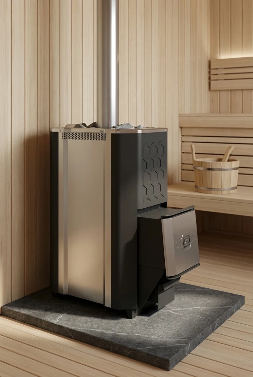 Печь для бани Сахара-16 ЛК (2.0)