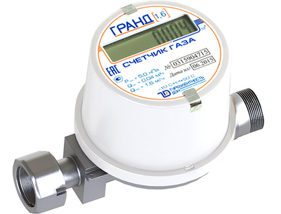 Счетчик газа Гранд 1.6 1/2" Турбулентность-ДОН