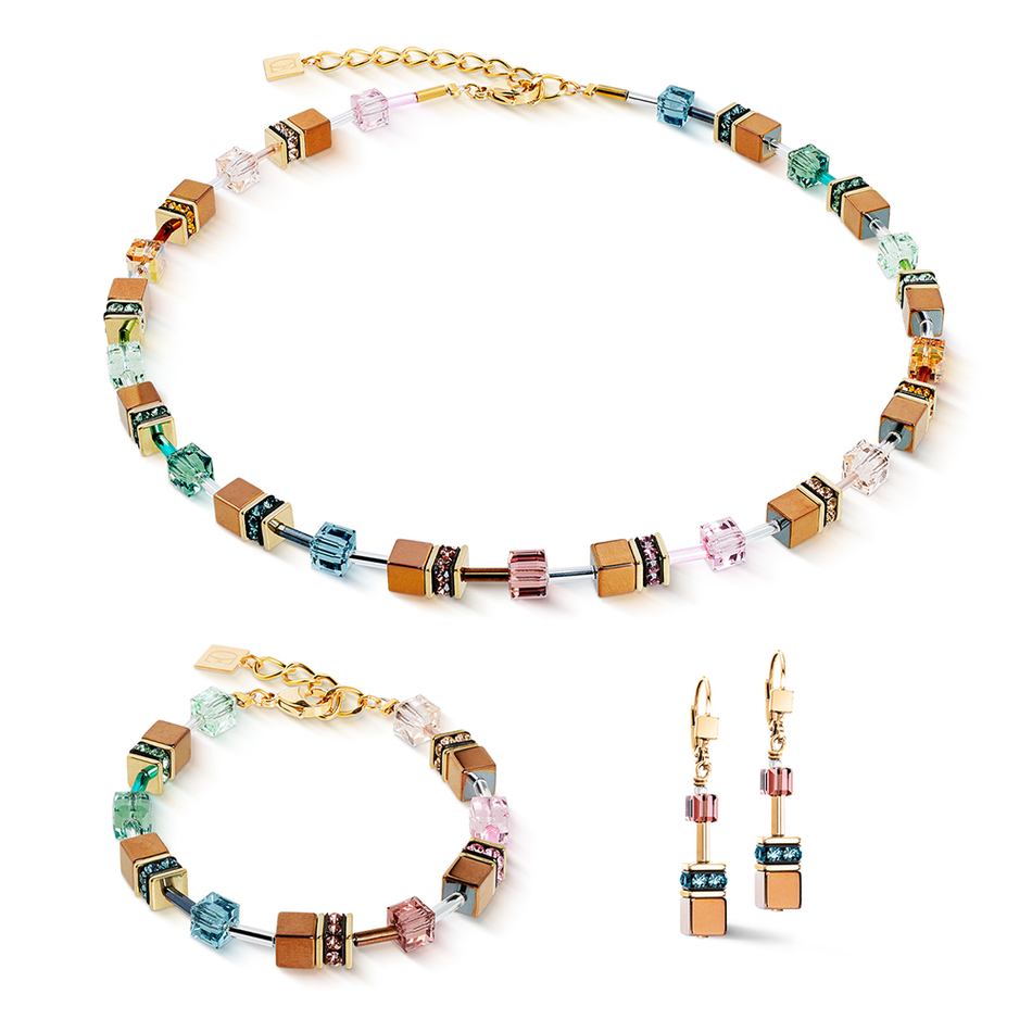 Колье Coeur de Lion Multicolour Art Nouveau 3015/10-1578