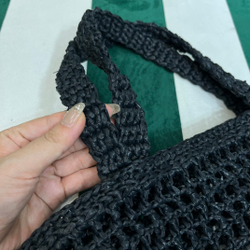 Prada Crochet Tote Bag