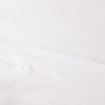 Пододеяльник 180х215 Страйп Сатин Однотонный Отель белый 100% Хлопок 3x3 P3CTH037180215