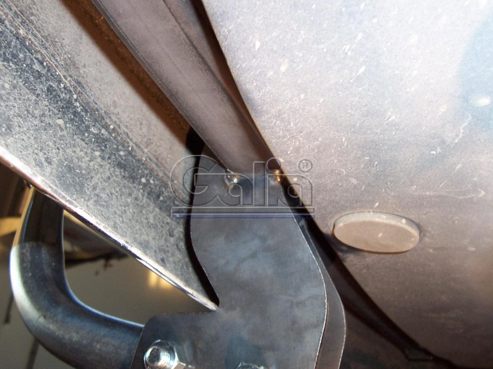 Фаркоп оцинкованный Galia F082A для Ford Fusion / Fusion Calero 2002-2012(паспорт и сертификат в комплекте)(без электрики)