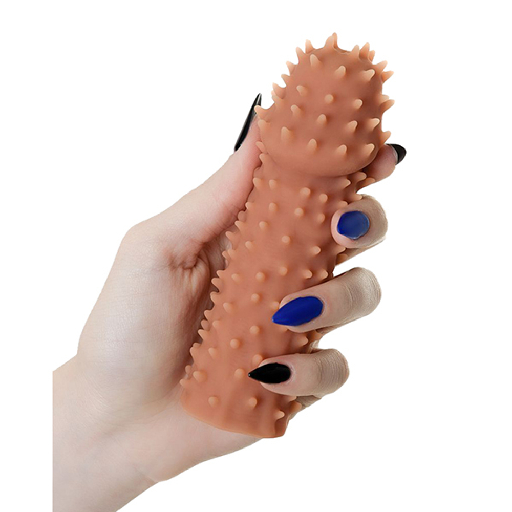 Насадка на фаллос 12,7см с шипами Kokos Extreme Sleeve 007 S Size