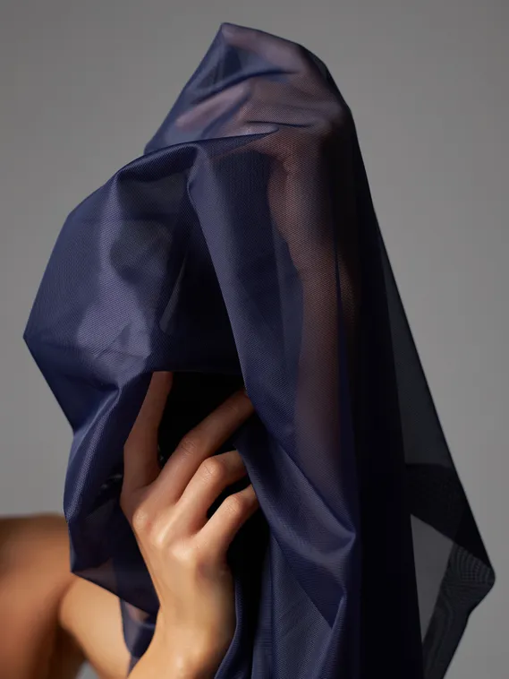 Корсетная сетка Lauma оптом, мягкая, арт.388А, темно-синий 061