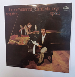 Винтажная виниловая пластинка LP James Williams and Emil Viklicky Together Spolu (Чехословакия 1982)