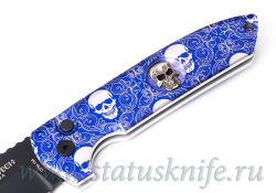 Нож Pro-Tech Rockeye Limited Edition Kellett Skullsфотография - 3