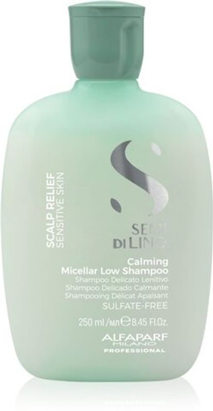 Alfaparf Milano Semi Di Lino Scalp Relief - успокаивающий шампунь для чувствительной кожи /   250  ml  / GTIN 8022297095943