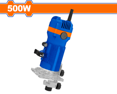 Фрезер кромочный 500 Вт, цанга 6 мм (6) WADFOW WLT155001