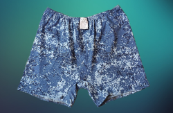 Армейские камуфляжные трикотажные трусы (пиксель)
