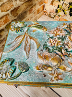 Шкатулка-комод "Золотые рыбки"