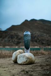 Юмико Ваза Стеклянная 20х13х19.5см