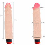 Вибратор реалистичный Human Form киберкожа 24 см