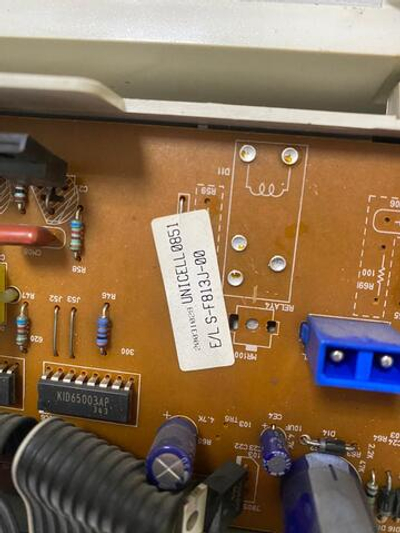 311.1 Модуль управления для стиральной машины Samsung S-F813J-00 (б/у)