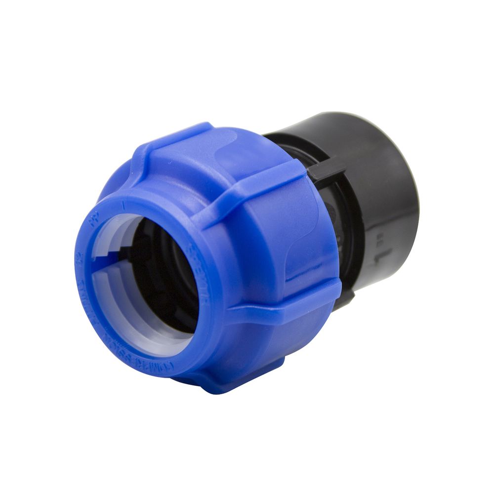 Муфта переход. ПЭ с внутр. труб. резьбой 32х1/2''  (обж.)  SPEKTR
