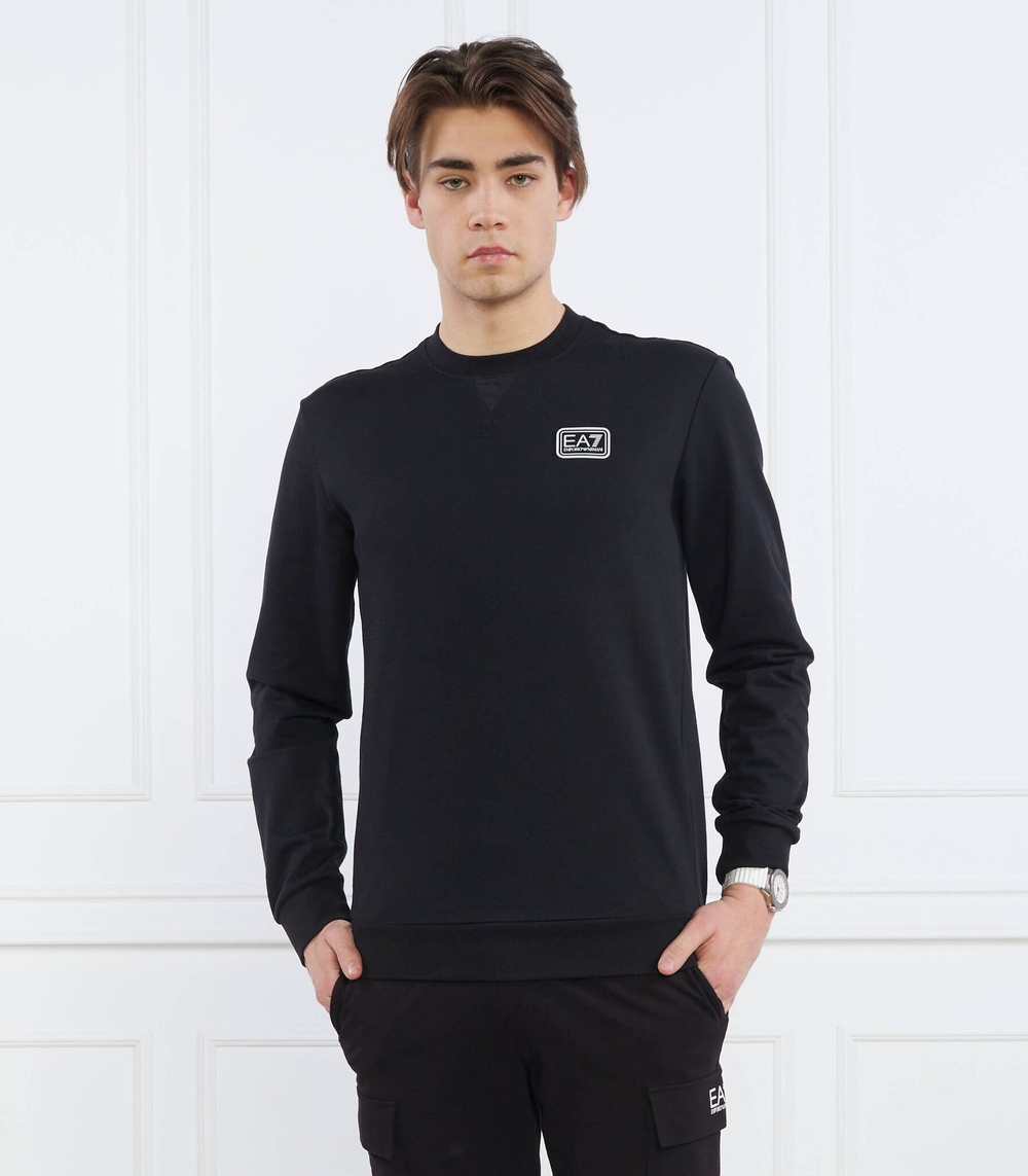 Худи EA7 - черный(3RPM26 PJ05Z)
