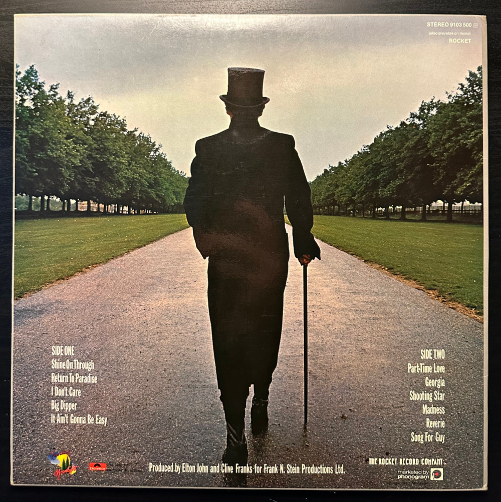 Elton John - A Single Man (Малайзия 1978г.)