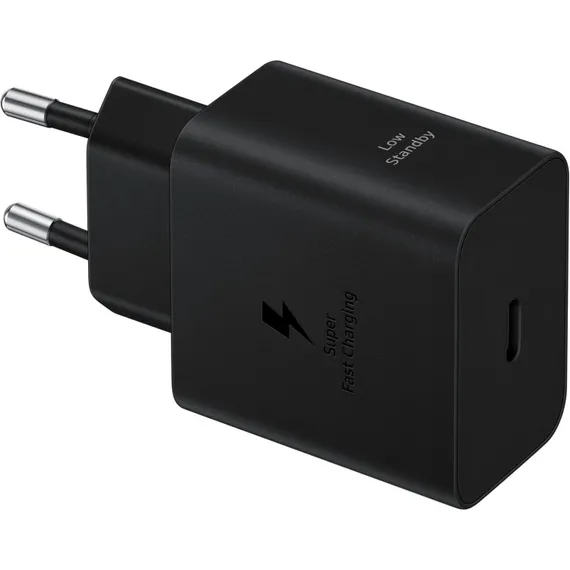 Зарядный блок Samsung USB-C 45W черного цвета